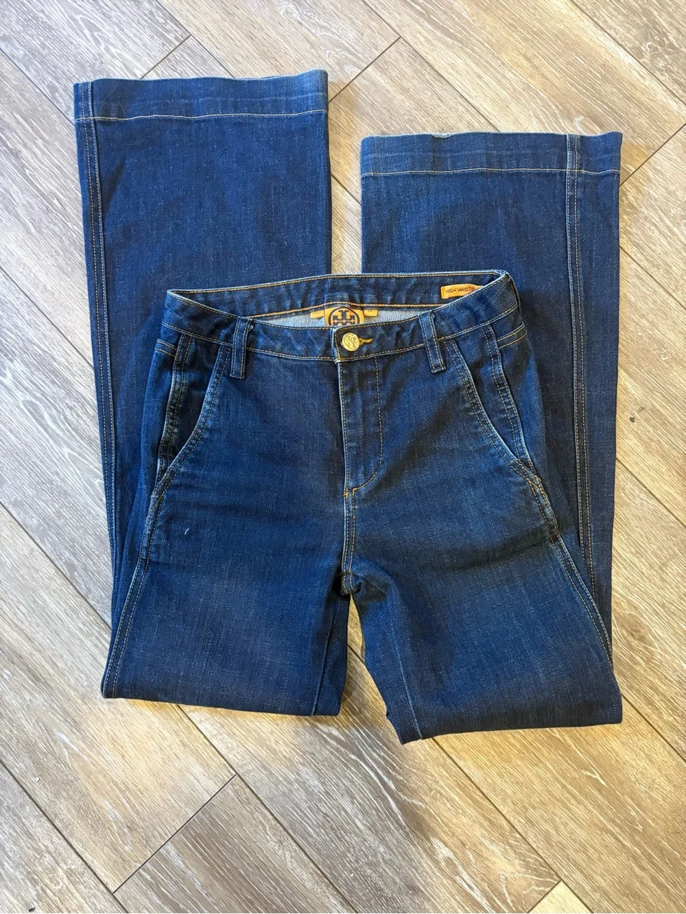 Tory Burch high-rise flare jeans